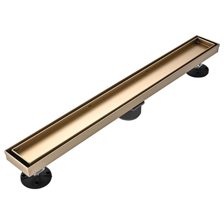 AVSIILE 24" BRUSHED GOLD DRAIN