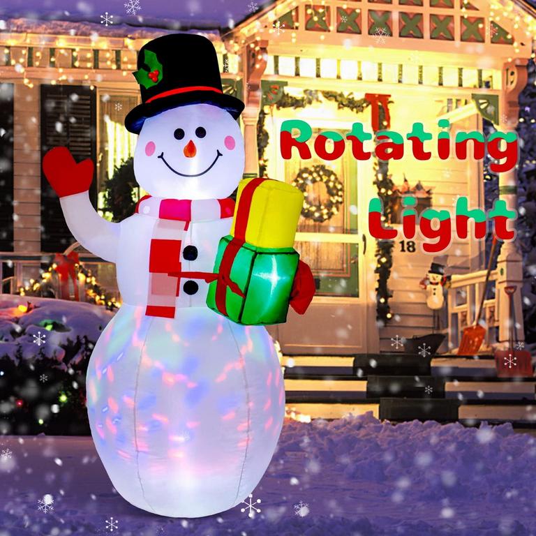 NIYATTN 5FT SNOWMAN INFLATABLE