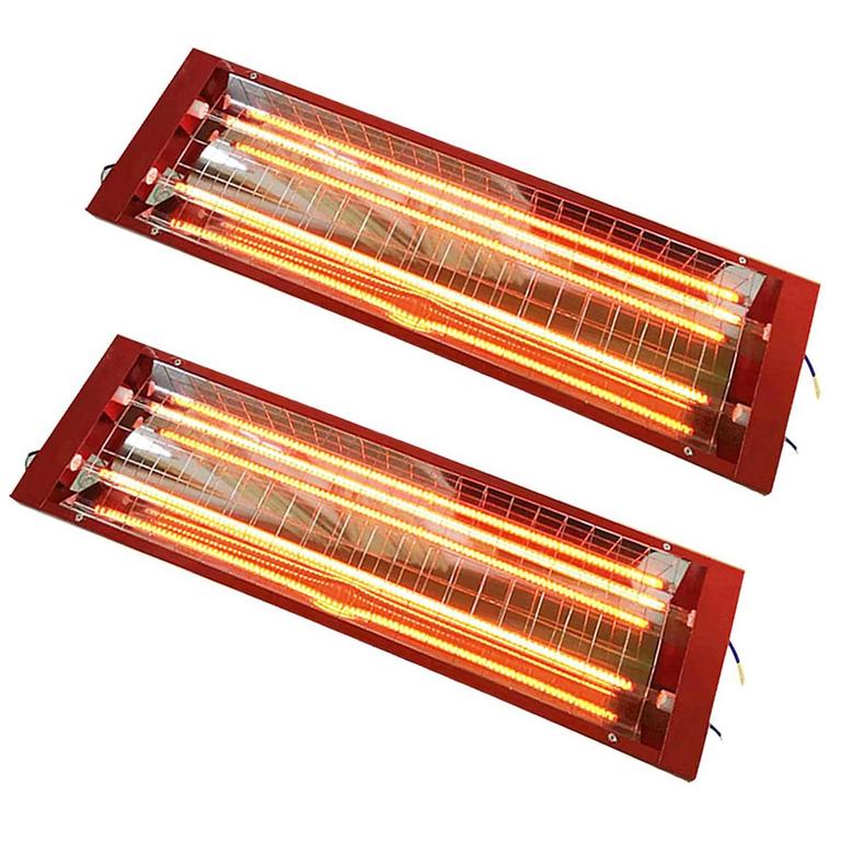 TFCFL 2000W PAINT CURING LAMPS 2PK