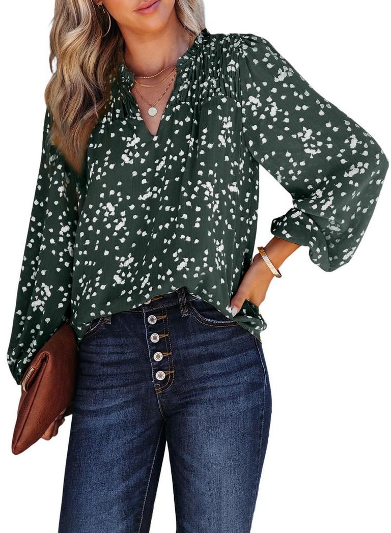 EVALESS WOMENS XL BOHO BLOUSE