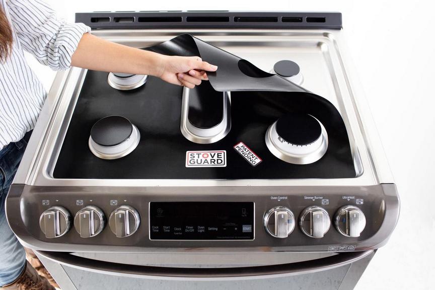 STOVEGUARD BLACK STOVE COVER