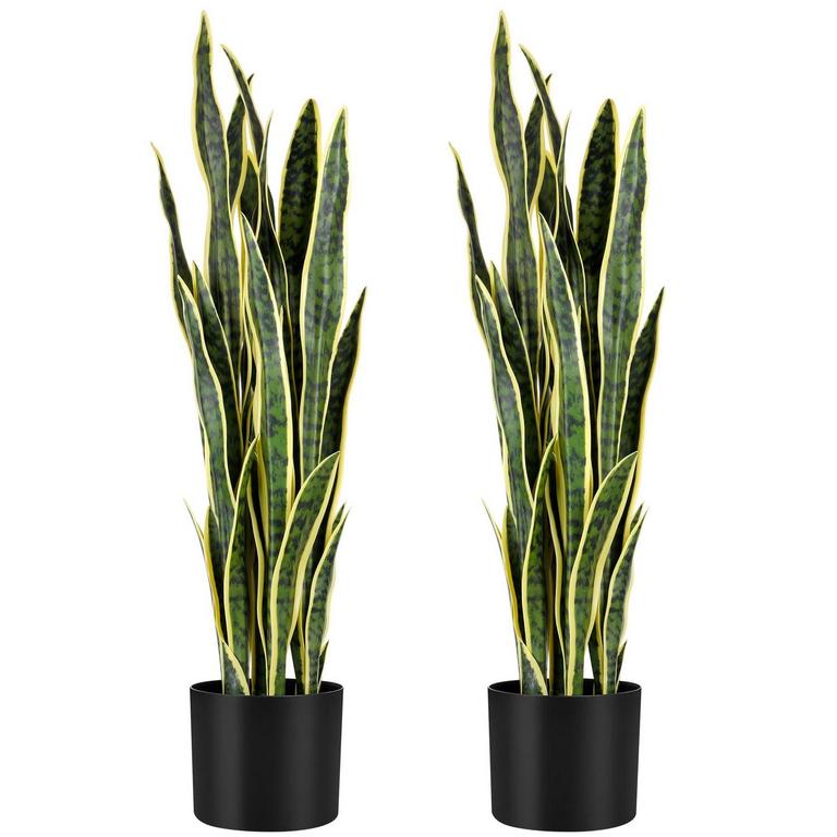 KOL FAUX SNAKE PLANT 35IN