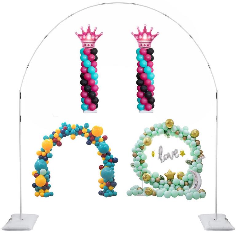 DECOJOY 7.5FT BALLOON ARCH STAND