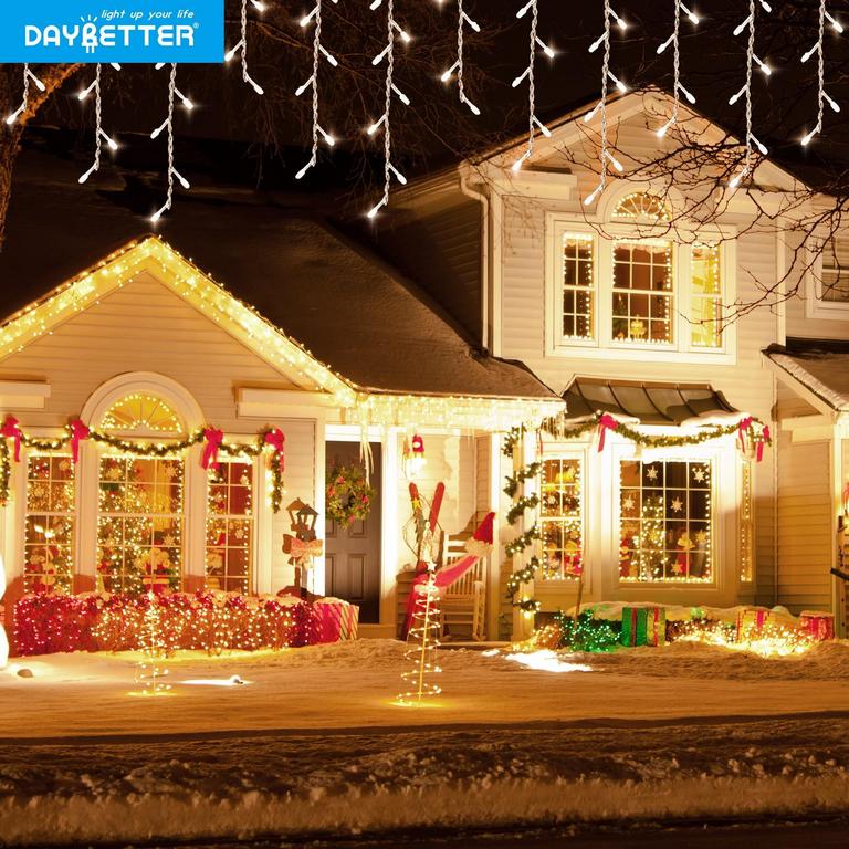 DAYBETTER 33FT ICICLE LIGHTS