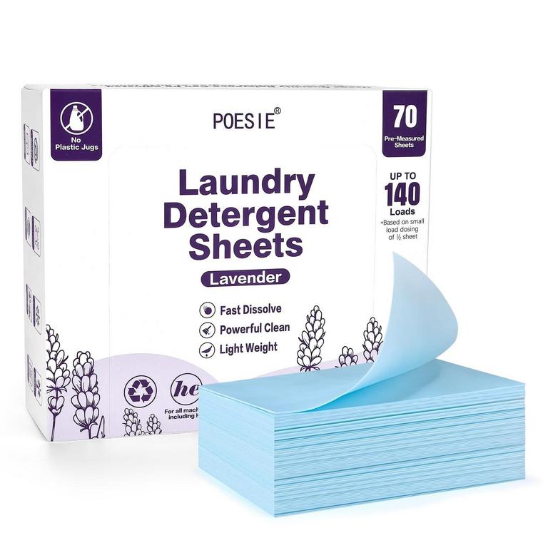 POESIE LAUNDRY DETERGENT SHEETS 70PK