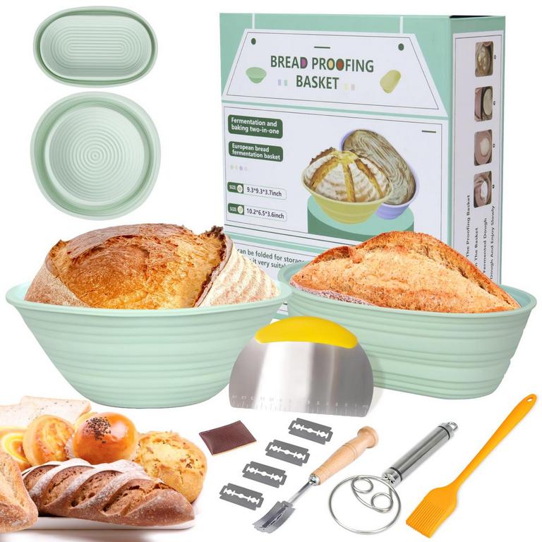 BREAD PROOFING BASKETS SET