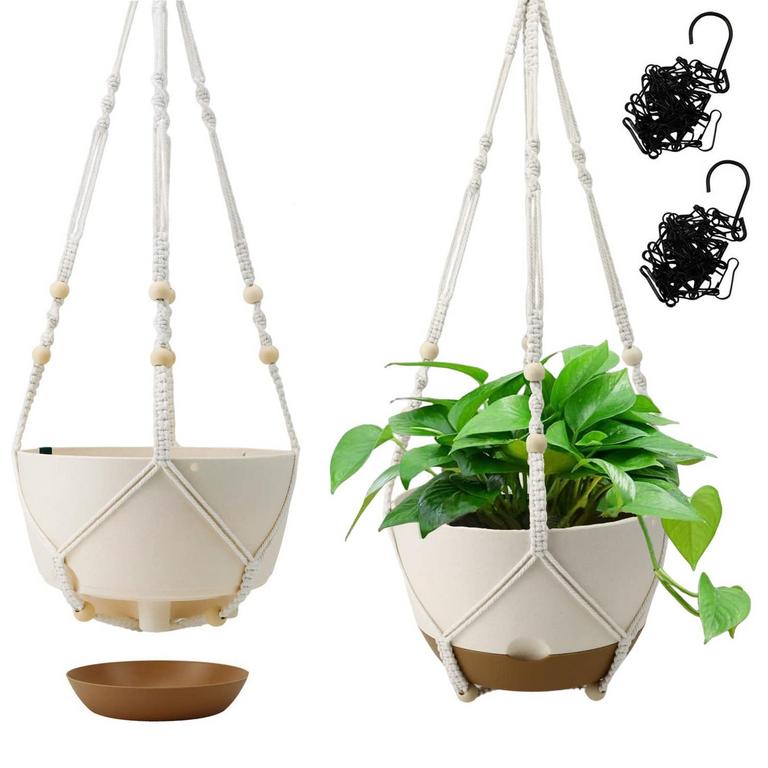 KOALAIME HANGING PLANTERS 10IN 2PK