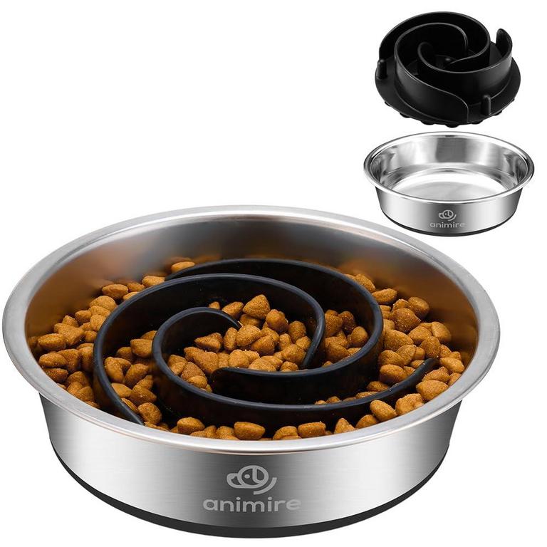 ANIMIRE 2-IN-1 DOG BOWL
