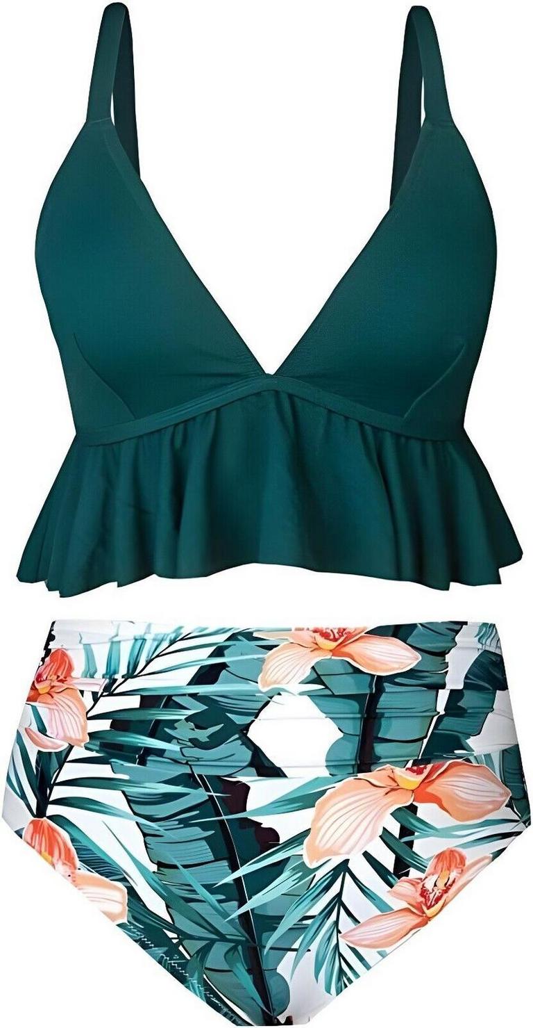 3XL RUFFLE BIKINI SET
