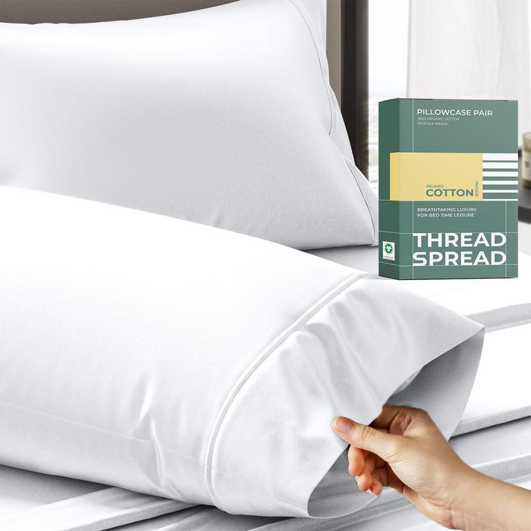 THREAD SPREAD STD/QN PILLOW CASES 2PK