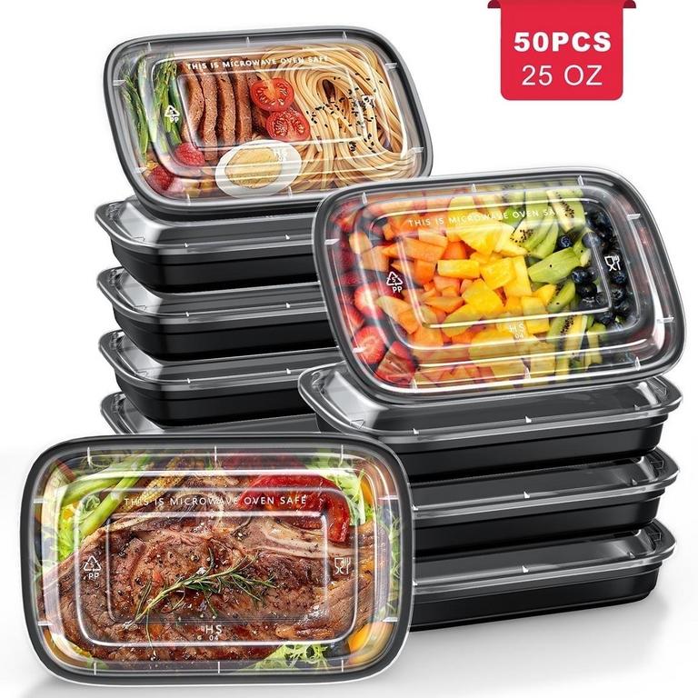 GPED 25OZ MEAL PREP CONTAINERS 50PK