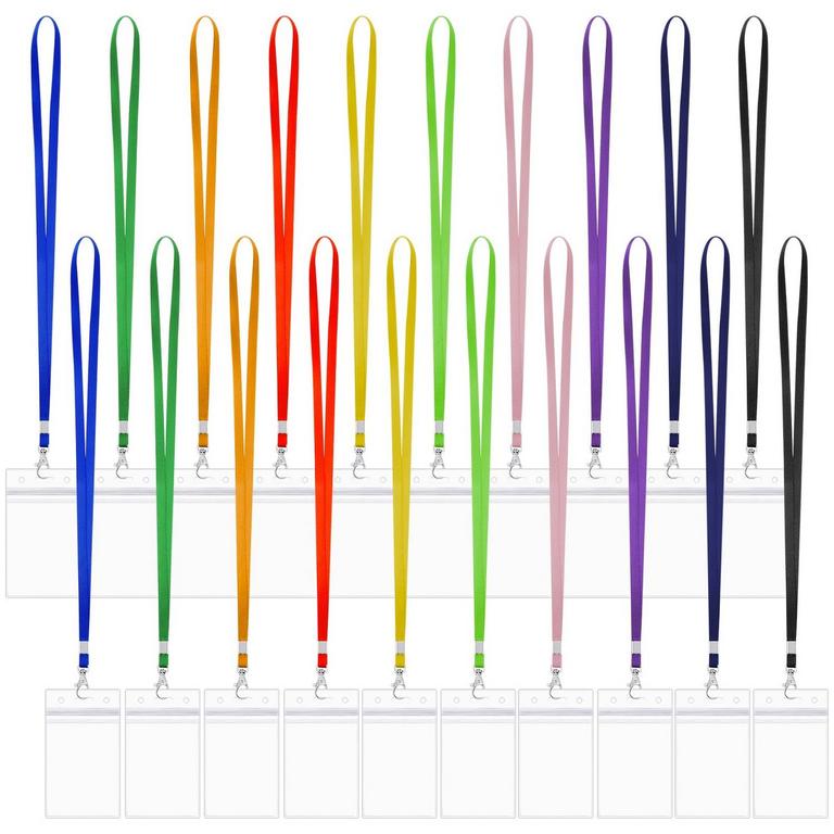 3 QWERYBOO 20PC LANYARD SETS