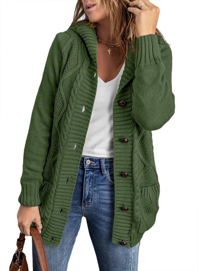 EYITINO SM HOODED CARDIGAN