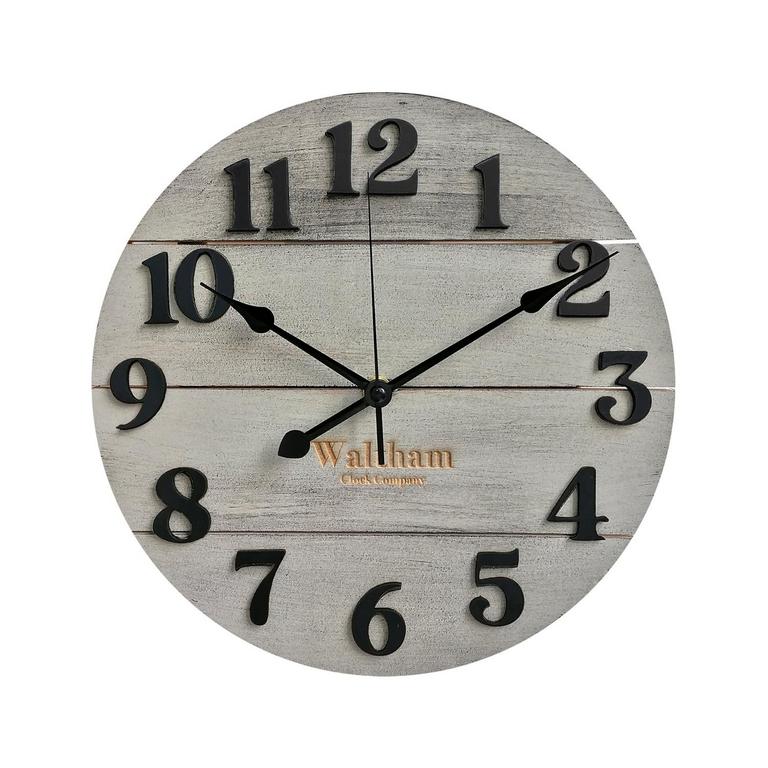 WALTHAM 12IN WALL CLOCK