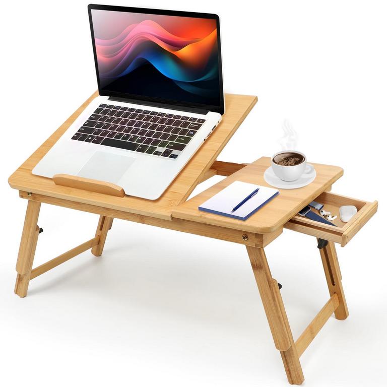 QUNLER 21IN BAMBOO LAP DESK