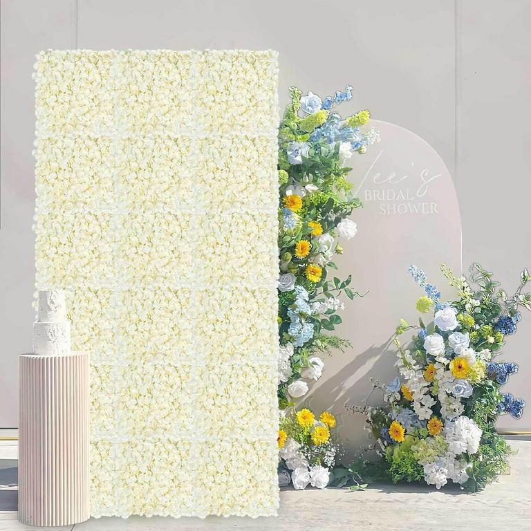 PSHDG HOME IVORY WALL PANELS 18PC 15"X15"