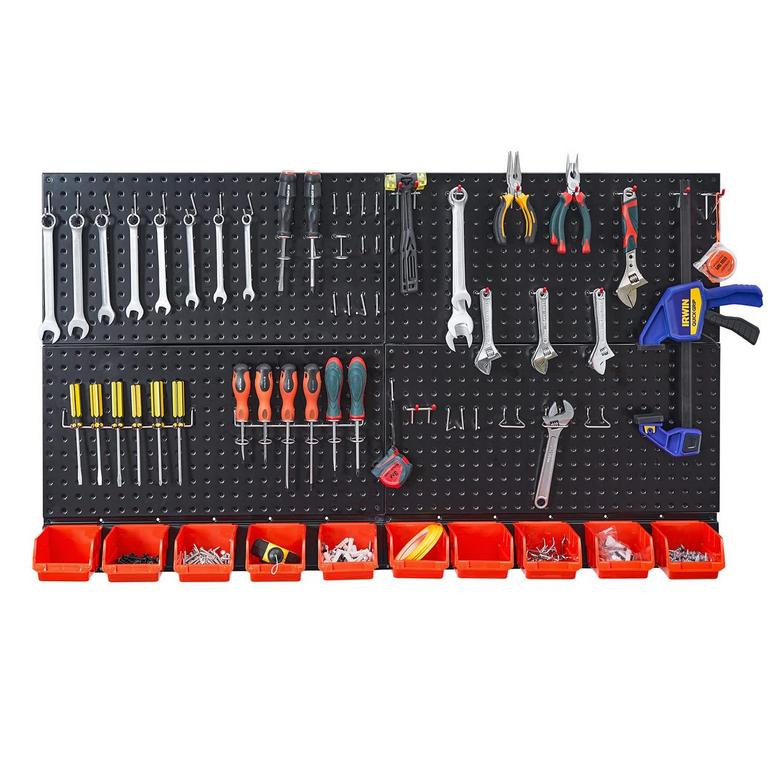 ULTRAWALL PEGBOARD STORAGE 4PC 48"X28"