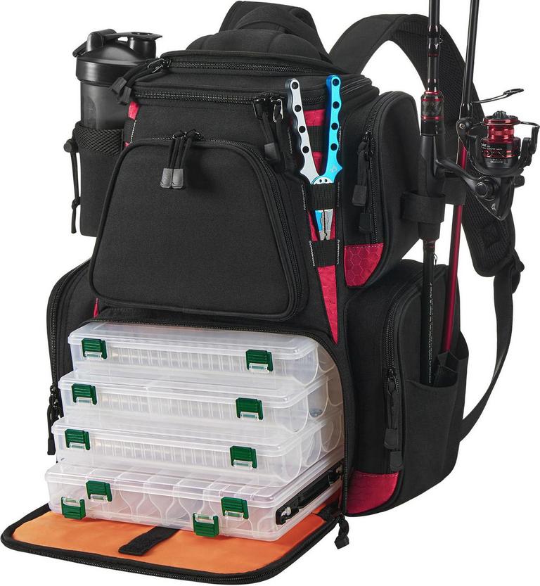 PISCIFUN FISHING TACKLE BACKPACK