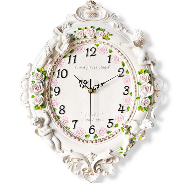 DETEMO RUSTIC WALL CLOCK 12.79"X15.55"