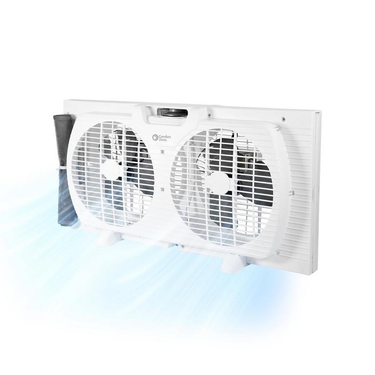 9IN TWIN WINDOW FAN