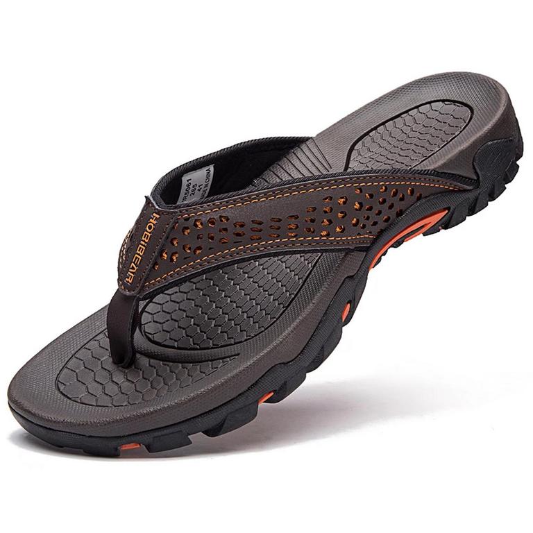 HOBIBEAR MENS FLIP FLOPS SZ 11