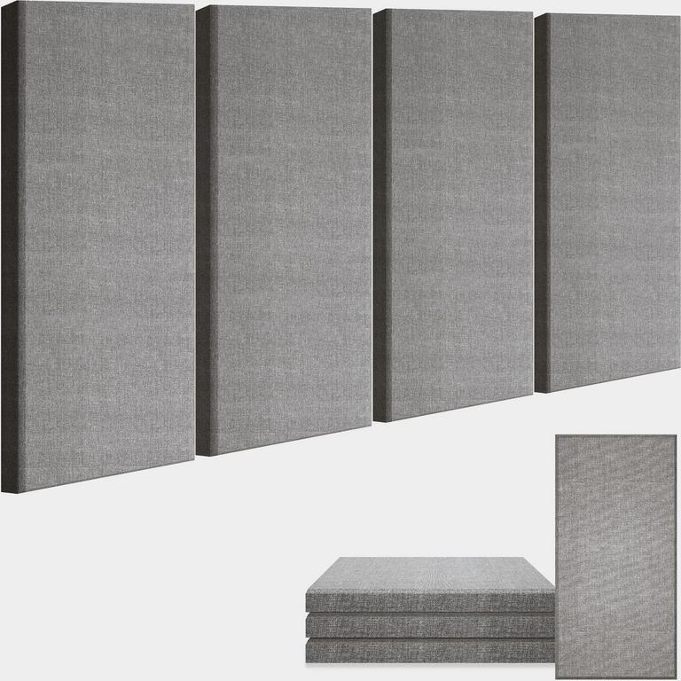 BUBOS 24IN X12IN SOUNDPROOF PANELS 4PK 