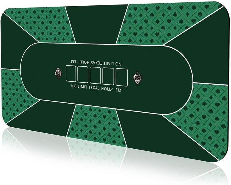 YUZPKRSI 70IN X 35IN POKER MAT