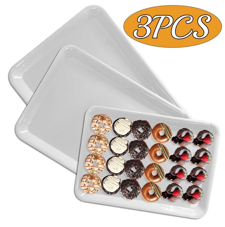 METMETALRT SERVING TRAYS 3-PACK