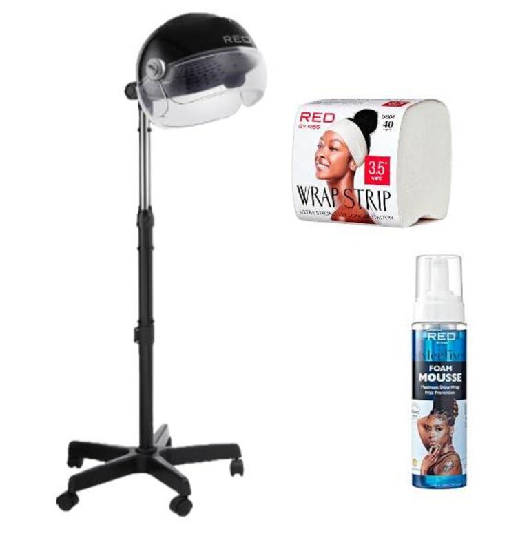 RED BY KISS CERAMIC HOOD DRYER
