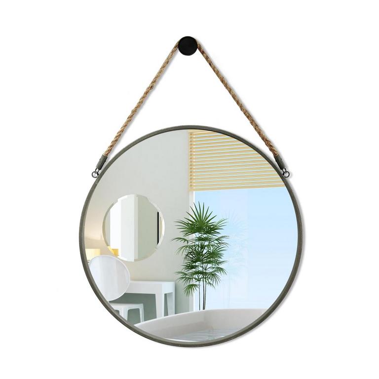 POZINO 15IN ROUND MIRROR