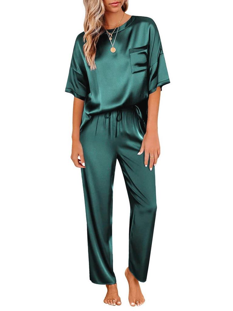 DAKIMOE M SILK PAJAMA SET