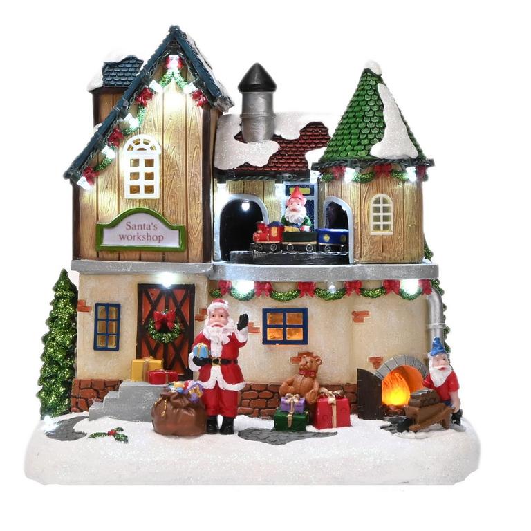 VALERY MADELYN CHRISTMAS VILLAGE DECOR 9.4"H