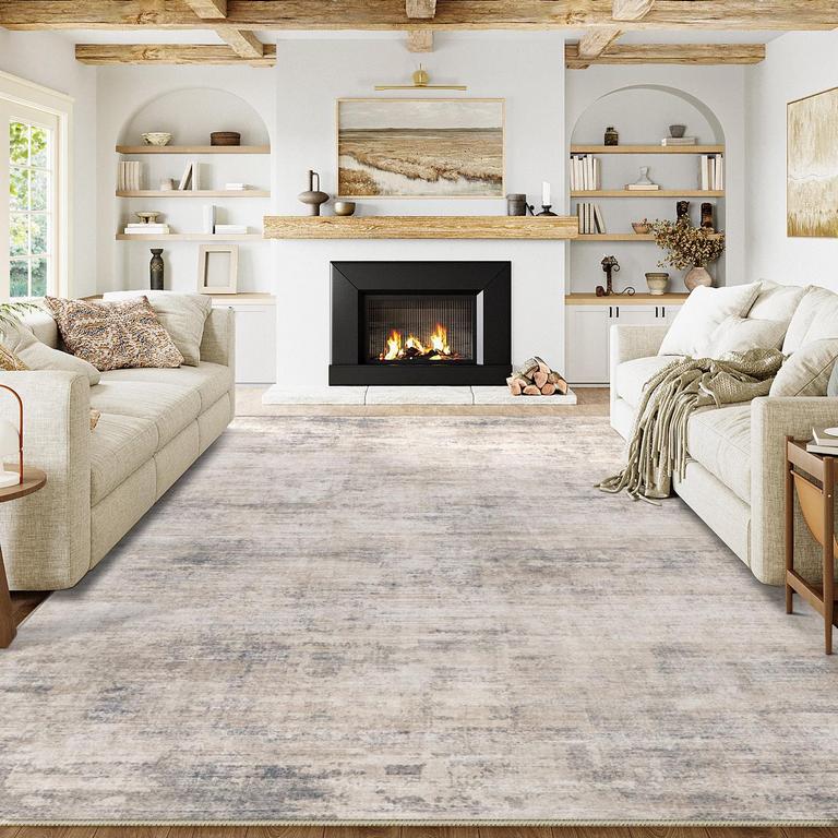 BERTHMEER 6FT X 9FT ABSTRACT RUG