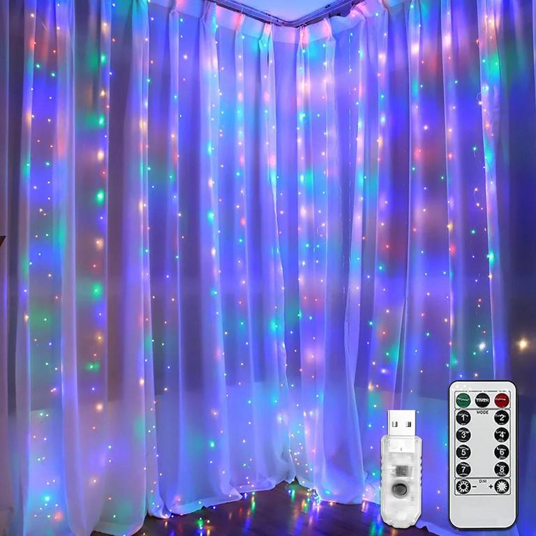 DAYBETTER 300-LED CURTAIN LIGHT 9.8FT