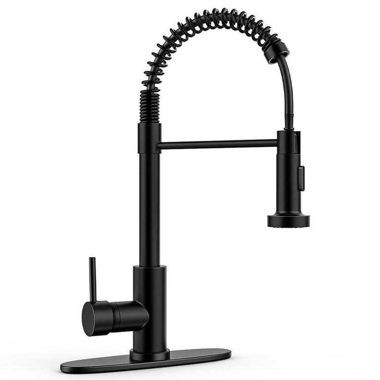 GPED KITCHEN FAUCET MATTE BLACK 
