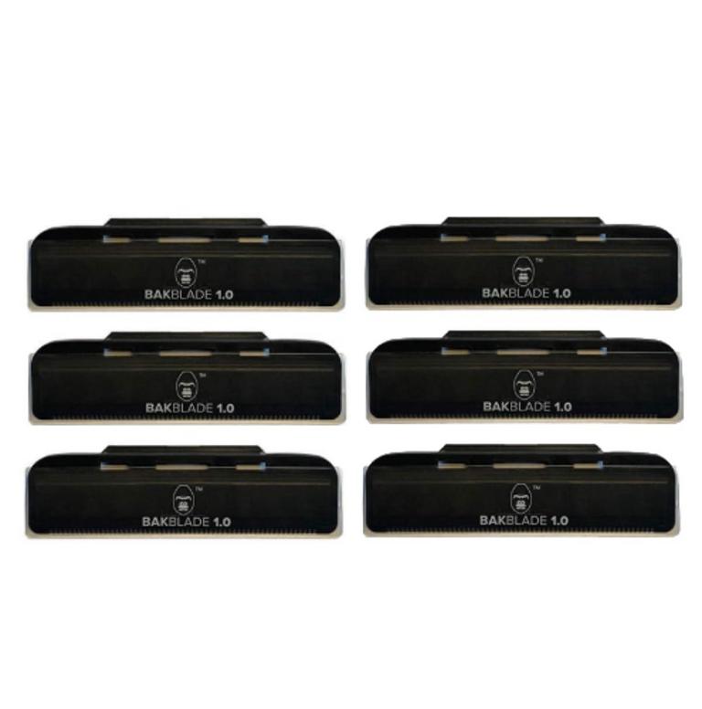 6PK BACK SHAVER CARTRIDGES