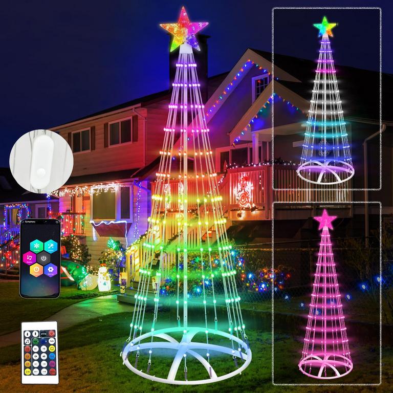 CEWUIDY 7.8FT LED CHRISTMAS TREE