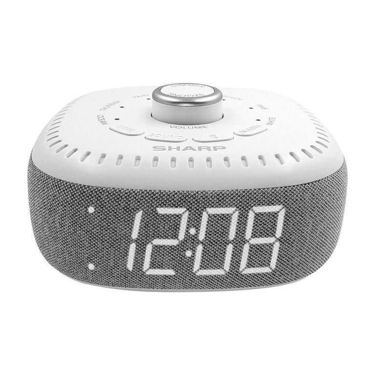SHARP ALARM CLOCK WITH BLUETOOTH SPEAKER