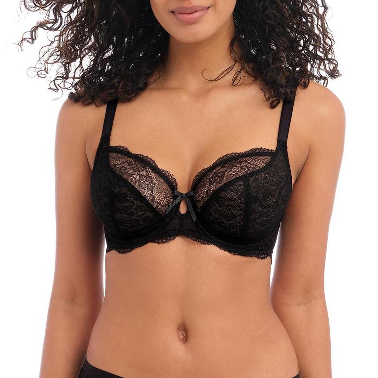 32DDD UNDERWIRE PLUNGE BRA