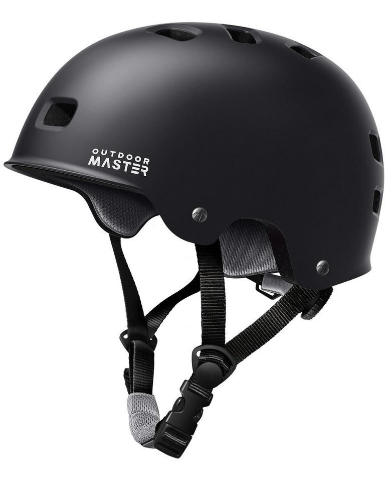 OUTDOORMASTER ADULT HELMET BLACK L