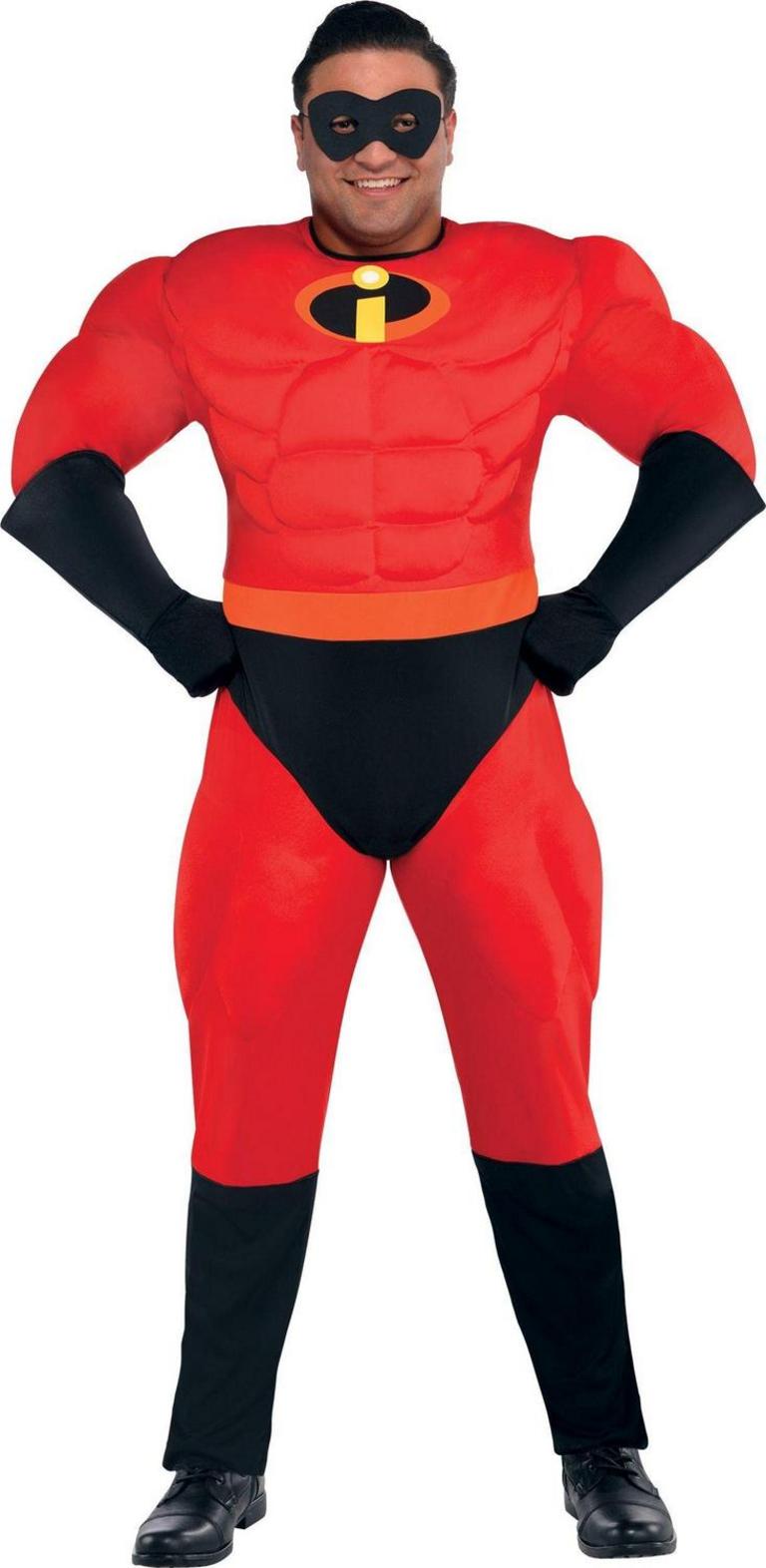PARTY CITY MR INCREDIBLE MENS COSTUME