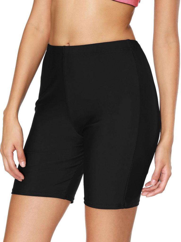 CHARMO HIGH-WAIST SWIM SHORTS WOMENS L