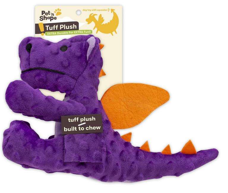PET N SHAPE DRAGON TOY