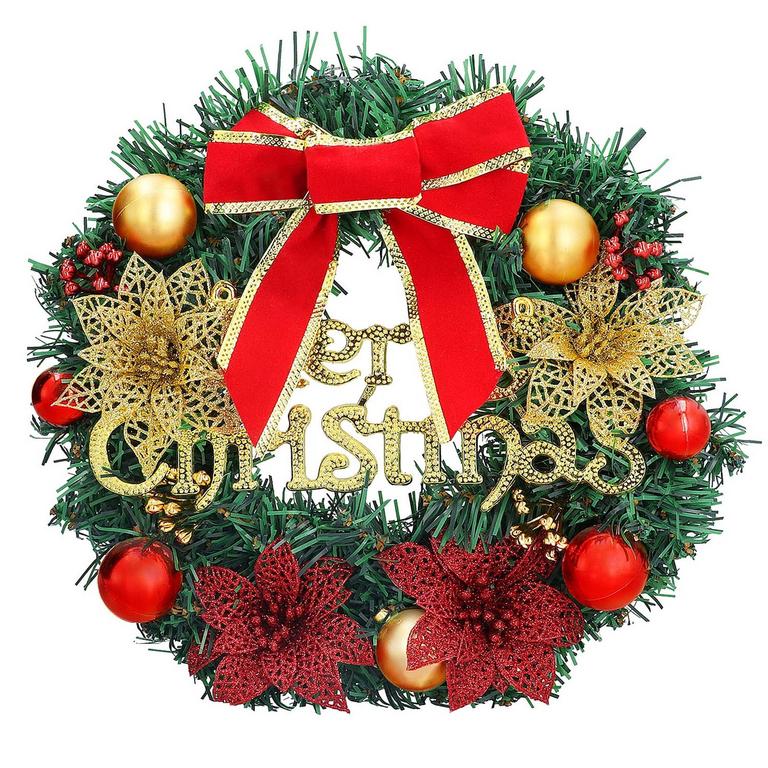 TEBRU 12IN CHRISTMAS WREATH