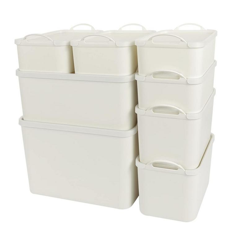 ANMINY 8PCS STORAGE BINS