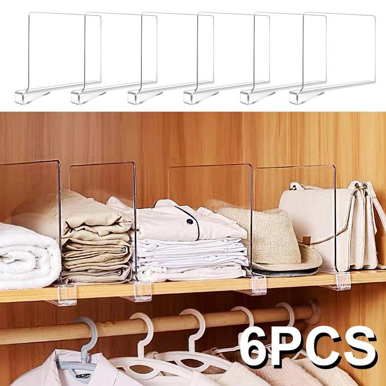 HIZIWIMI SHELF DIVIDERS 6PK