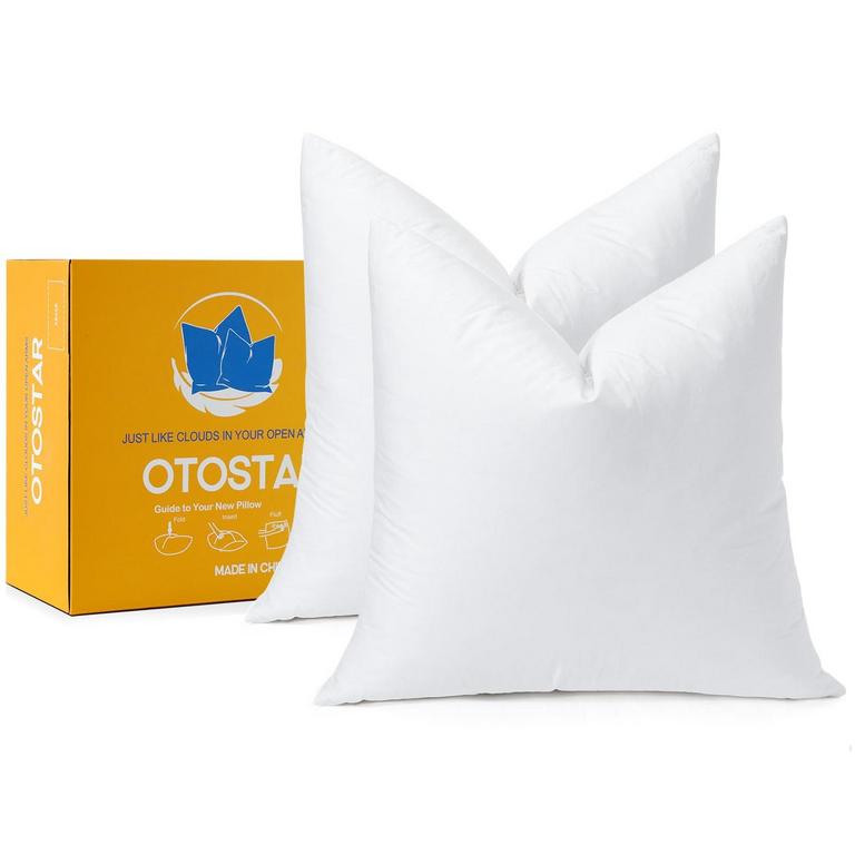 OTOSTAR 28IN COTTON PILLOWS 2PK