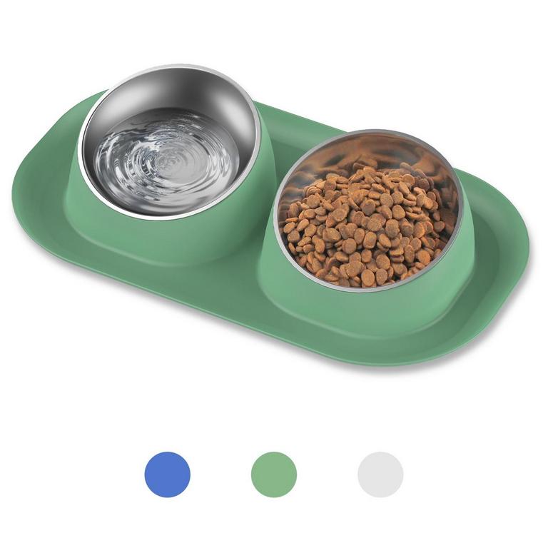 PTLOM ELEVATED PET BOWL SET