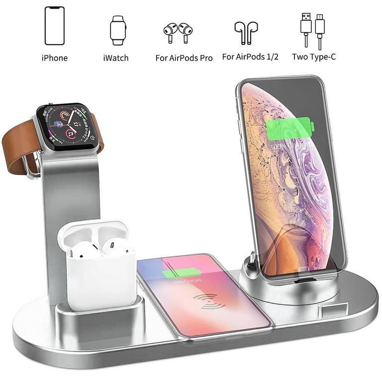 KLZO WIRELESS CHARGING STAND 4-IN-1