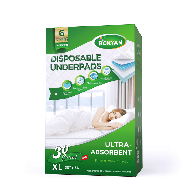 BOKYAN XL BED PADS 30CT